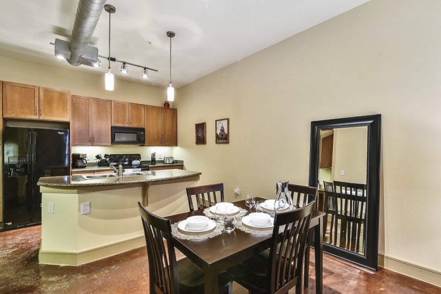 Kitchen and dining